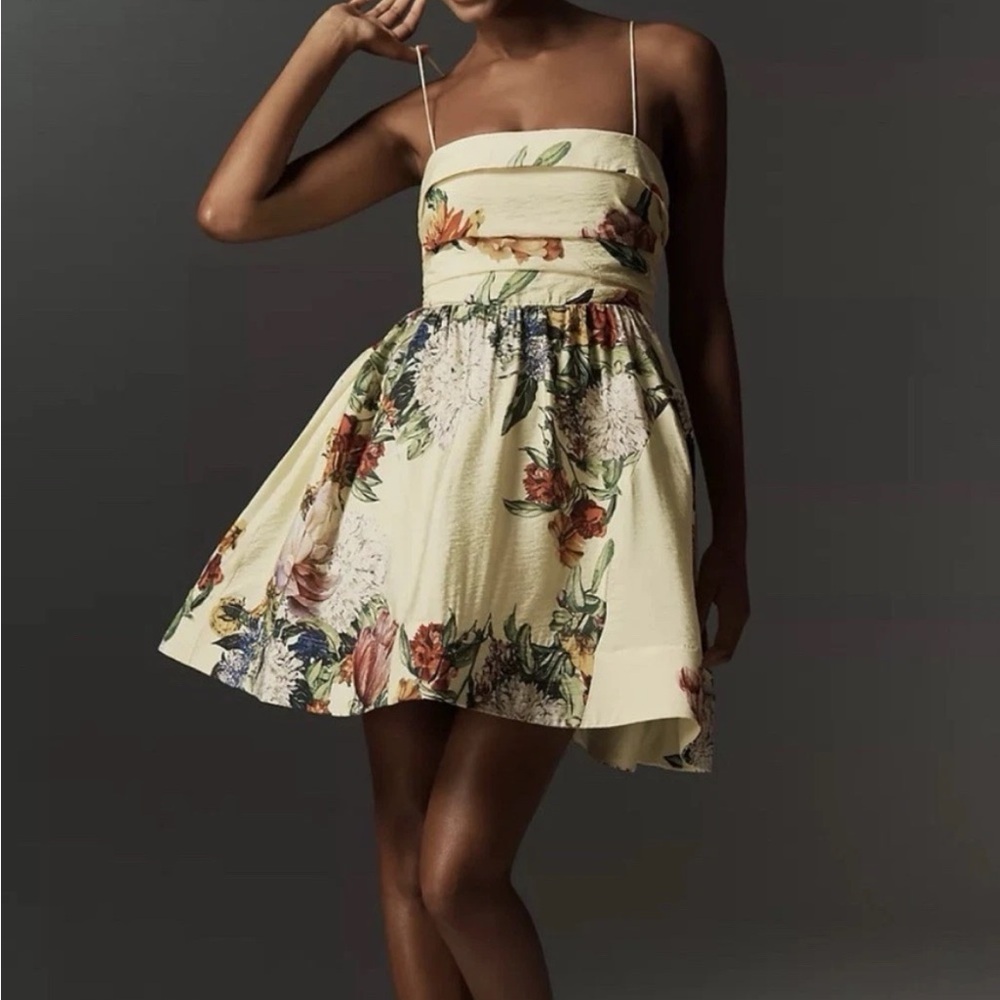 Maeve Floral Mini Dress